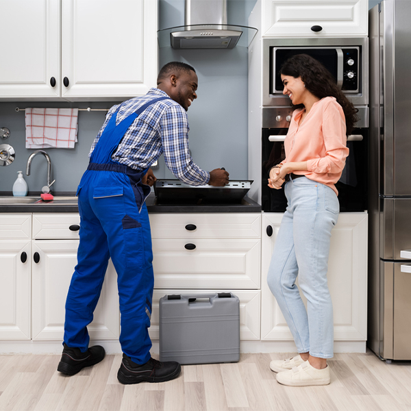 can you provide an estimate for cooktop repair before beginning any work in South Hackensack